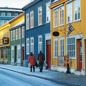 Trondheim • Norway | Titolo | freddo colore...