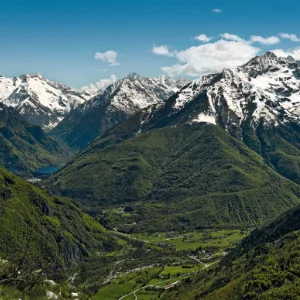 Panoramica • Valle Gesso Stura dal monte Saben • Cuneo • Piedmont • Italy | Titolo | Circondati dall'immenso...